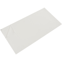 Tapis pour salle blanche, Épaisseur 1,57 mils, 1-1/2' la, 3' lo x Blanc SDS993 | Duraquip Inc