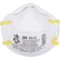 8210 Particulate Respirators, N95, NIOSH Certified Duraquip Inc