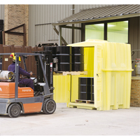 Job Hut, 90" L x 61.5" W x 94" H, 8000 lbs. Load Capacity Duraquip Inc