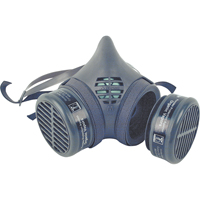 8000 Series Assembled Respirator, Elastomer/Thermoplastic, Medium Duraquip Inc