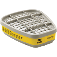 Cartouches pour respirateur s&eacute;rie 6000, Cartouche gaz/vapeur, Vapeurs organiques/Gaz acides Duraquip Inc