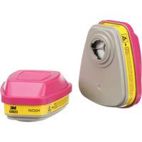 Cartouches pour respirateur s&eacute;rie 6000, Cartouche gaz/vapeur, Vapeurs organiques/Gaz acides/P100 Duraquip Inc