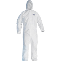 Kleenguard A20 Coveralls, Medium, White, SMS Duraquip Inc