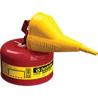 Safety Cans, Type I, Steel, 1 US gal., Red, FM Approved/UL/ULC Listed Duraquip Inc
