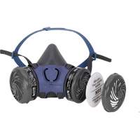 Pre-assembled Paint/Spray Pesticide 7000 Half-Mask Respirator, Elastomer/Thermoplastic, Medium Duraquip Inc