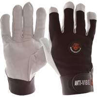 Anti-Vibration Air Glove&reg;, Size Medium, Pearl Leather Palm Duraquip Inc
