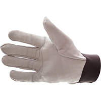 Anti-Vibration Air Glove&reg;, Size Medium, Pearl Leather Palm Duraquip Inc