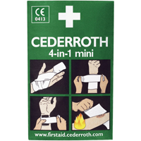 Cederroth 4-in-1 Bloodstopper, 5" L x 3" W Duraquip Inc