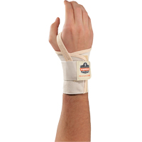 ProFlex&reg; 4000 Single Strap Wrist Support, Elastic, Right Hand, Small Duraquip Inc