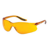 Z500 Series Safety Glasses, Orange Lens, Anti-Scratch, ANSI Z87+/Meets/Exceeds CSA Z94.3 Duraquip Inc