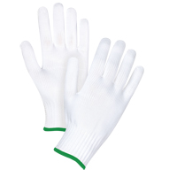 Gants tricot&eacute;s sans couture, Polyester, Calibre 10, Moyen Duraquip Inc