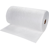 Premium Meltblown Sorbent Rolls, Heavyweight, 150' L x 30" W, 50 gal. Absorbancy Duraquip Inc