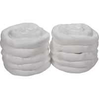 Sorbent Sock, Oil Only, 45 gal. Absorbancy, 3" W x 10' L, Pack of 10 Duraquip Inc