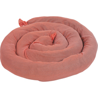 Sorbents Socks, Hazmat, 50 gal. Absorbancy, 3" W x 8' L, Pack of 15 Duraquip Inc