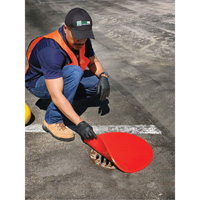 Tapis pour drain Ultra-Drain Seals, Circulaire, 12" dia. Duraquip Inc