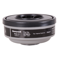 Cartouches pour respirateur s&eacute;rie N de North, Cartouche gaz/vapeur, Vapeur organique Duraquip Inc