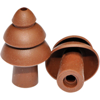 Embouts de rechange pour bouchons d'oreilles BattlePlugs, Sans cordon, Vrac - Sac en poly, 24 dB NRR, Grand Duraquip Inc