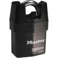 Cadenas prot&eacute;g&eacute; ProSeries, Noir, Cl&eacute;s diff&eacute;rentes, Acier lamin&eacute;, Largeur de 2-3/8" Duraquip Inc
