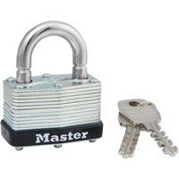 Cadenas lamin&eacute;, Argent, Cl&eacute;s identiques, Acier lamin&eacute;, Largeur de 1-3/4" Duraquip Inc