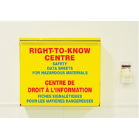 Armoires de rangement, Anglais & français, Compris reliures Duraquip Inc