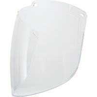Turboshield Faceshield, Polycarbonate, Clear Tint Duraquip Inc