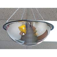 360° Dome Mirror, Full Dome, Open Top, 20" Diameter Duraquip Inc