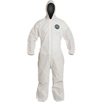 Coverall, 2X-Large, White, ProShield&reg; 10/SMS Duraquip Inc