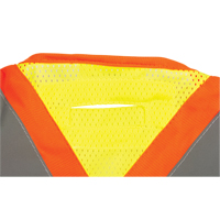 CSA Compliant High Visibility Surveyor Vest, High Visibility Lime-Yellow, Medium, Polyester Duraquip Inc