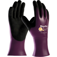 ATG MaxiDry&reg; 56-426 Gloves, 7/Small, Nitrile Coating, 15 Gauge, Nylon Shell Duraquip Inc