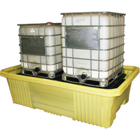 Double IBC 4000i Without Drain, 750 US gal. Spill Capacity, 113" x 71" x 32" Duraquip Inc