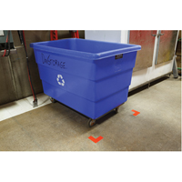 Floor Corner Marks, L, 5" L x 2" W, Red, Polyester Duraquip Inc