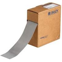 ToughStripe&reg; Floor Marking Tape, 2" x 100', Polyester, Grey Duraquip Inc