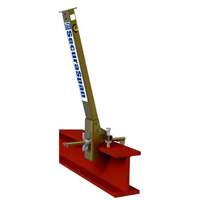 SecuraSpan I-Beam HLL Stanchion with Base Duraquip Inc