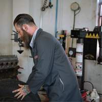 Blouses de travail, Coton/Polyester, Taille 38, Charbon Duraquip Inc