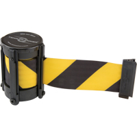 Replacement Cassettes For Utility, Advance & StowAway&reg; TensaBarrier&reg;, 13', Yellow Tape Duraquip Inc