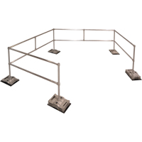 RoofGuard Classic System - Packaged Kits, Aluminum, 72" W x 216" L x 42" H Duraquip Inc