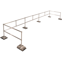 RoofGuard Classic System - Packaged Kits, Aluminum, 72" W x 324" L x 42" H Duraquip Inc