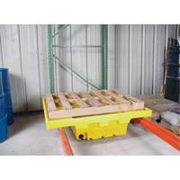 Ultra-Rack Sump&reg;, 51.5" L x 51.5" W x 12" H, 66 US gal. Capacity Duraquip Inc