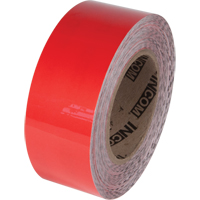 Ruban de marquage pour plancher Tuff Mark, 4" x 100', Polyester, Rouge Duraquip Inc