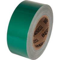 Tuff Mark&reg; Floor Marking Tape, 2" x 100', Polyester, Green Duraquip Inc