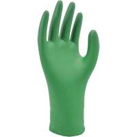 6110PF Biodegradable Gloves, X-Small, Nitrile, 4-mil, Powder-Free, Green Duraquip Inc