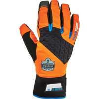Gants utilitaires thermiques haute visibilit&eacute; performants et &eacute;tanches ProFlex 818WP, Paume Polyur&eacute;thane, Taille Petit Duraquip Inc