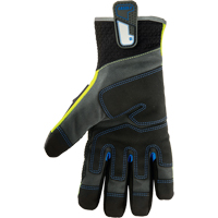 Gants thermiques &eacute;tanches et performant r&eacute;duisant les impacts dorsaux ProFlex, Petit, Paume en Su&egrave;de, Poignet S&eacute;curit&eacute; Duraquip Inc