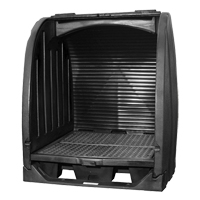 Spill Containment Sheds Without Drain, 65" L x 58" W x 69" H, 2000 lbs. Load Capacity Duraquip Inc