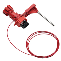 Small Valve Lockout With Blocking Arm, Universal Type Duraquip Inc