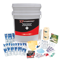 Dynamic Emergency Preparedness First Aid Kit, Class 1 Medical Device, Bucket Duraquip Inc