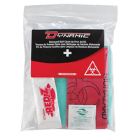 Dynamic Biohazard Spill Clean-Up First Aid Kit, Class 1 Medical Device, Resealable Plastic Bag Duraquip Inc
