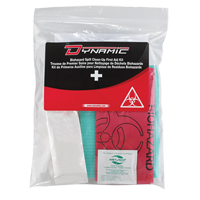 Dynamic Biohazard Spill Clean-Up First Aid Kit, Class 1 Medical Device, Resealable Plastic Bag Duraquip Inc