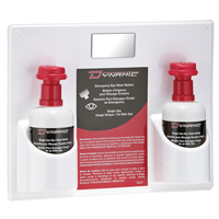 Dynamic™ Single-Use Eyewash Station with Isotonic Solution, Double SGA889 | Duraquip Inc