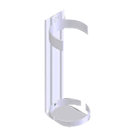 Dynamic Plastic Vehicle Bracket for Bio Med Wash&reg; Solution Duraquip Inc